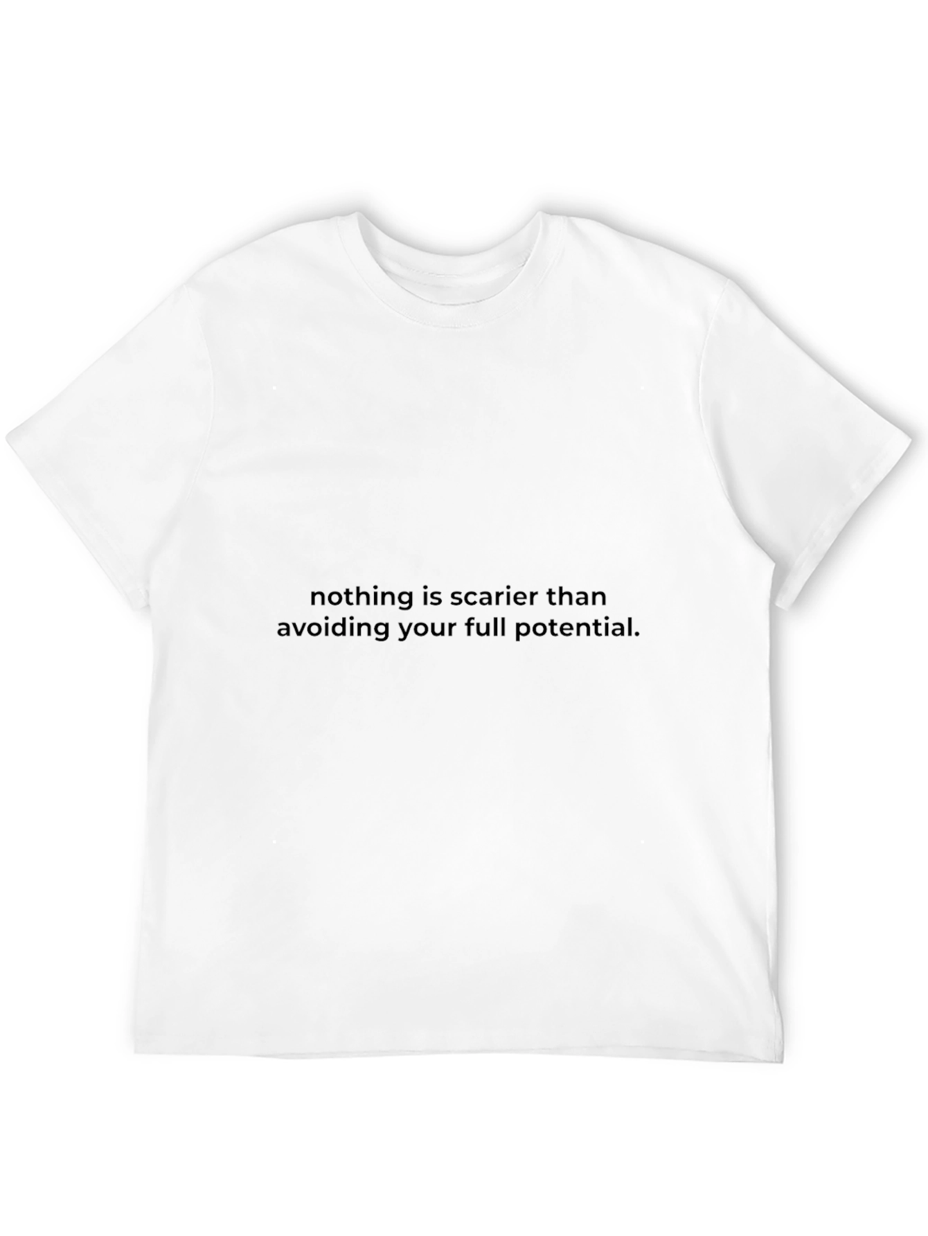 Motivational Black T-Shirt - Full Potential