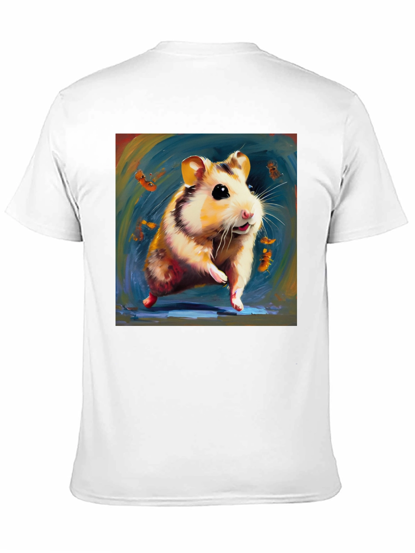 Hamster Graphic Black T-Shirt