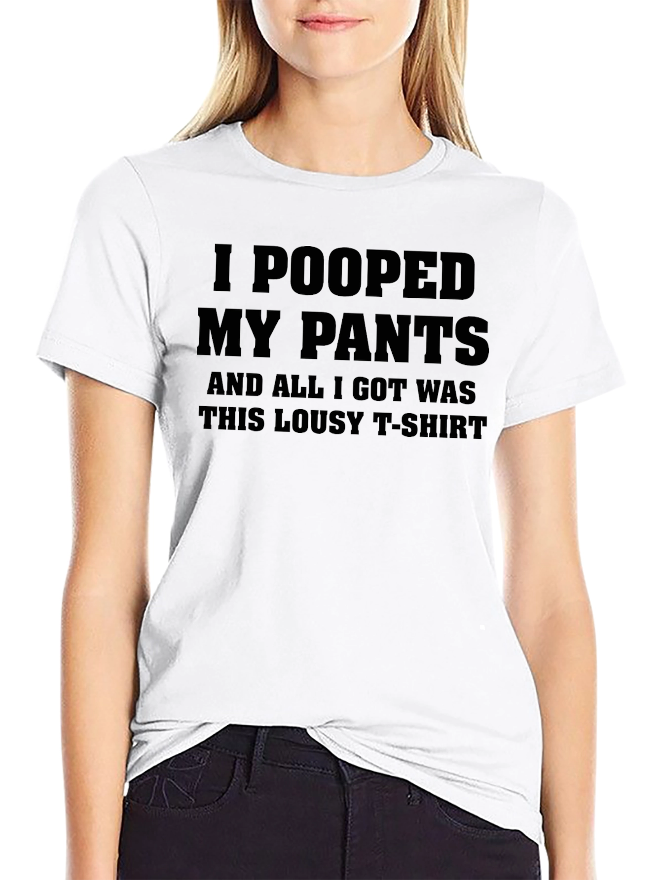 I Pooped My Pants T-Shirt - Funny Novelty Tee