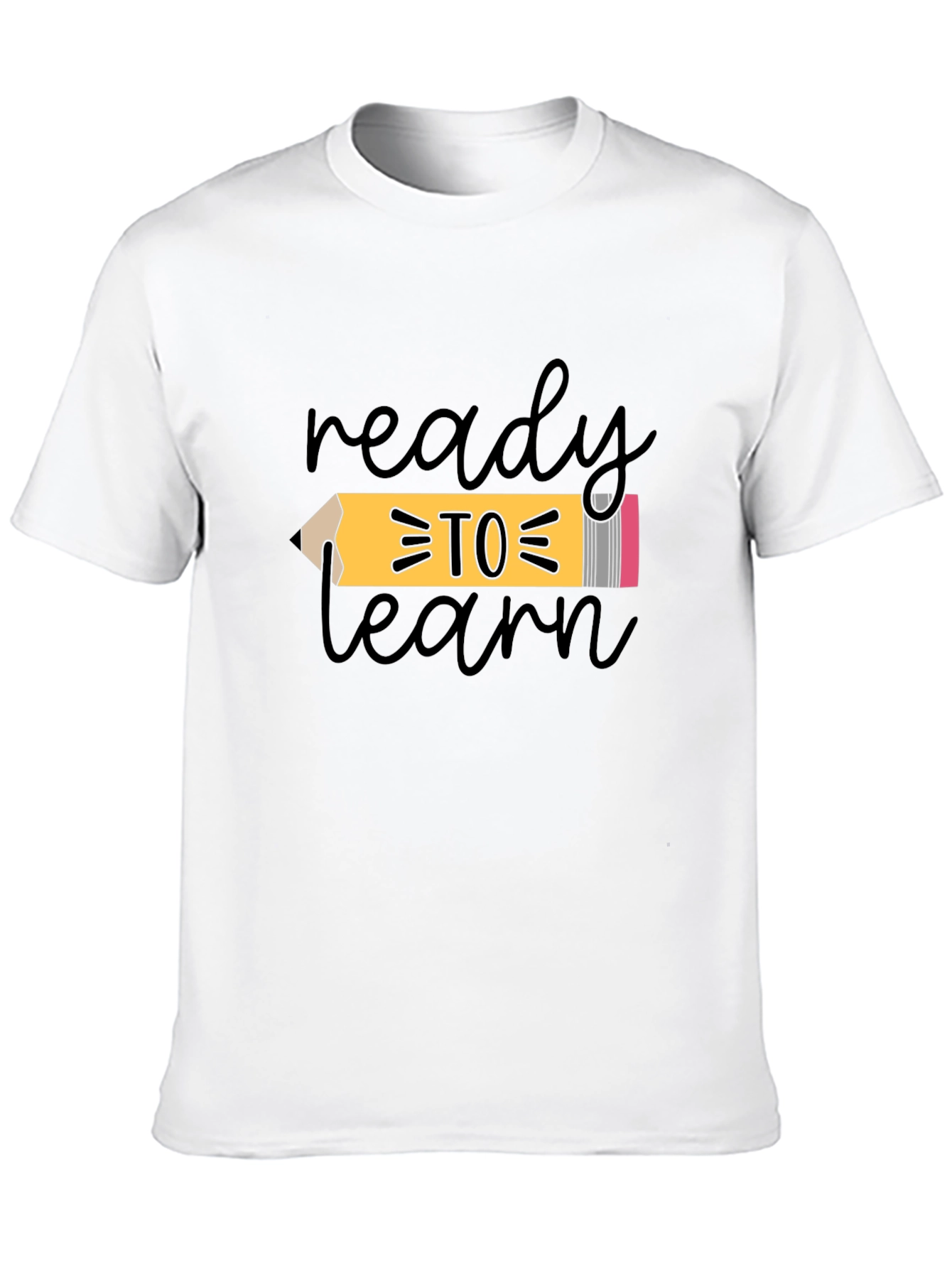 Ready to Learn Graphic Tee - Black