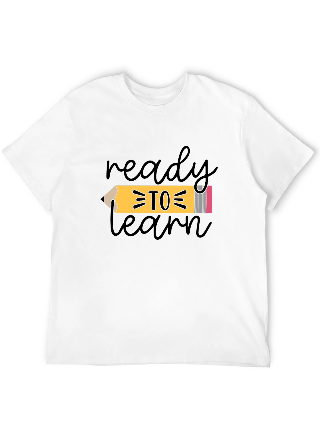 Ready to Learn Graphic Tee - Black