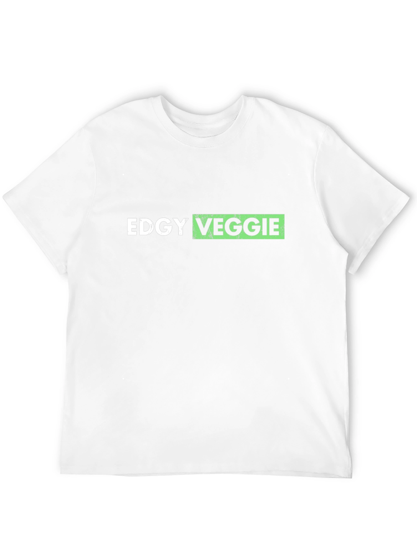 Edgy Veggie Graphic Tee - Unisex Cotton T-Shirt