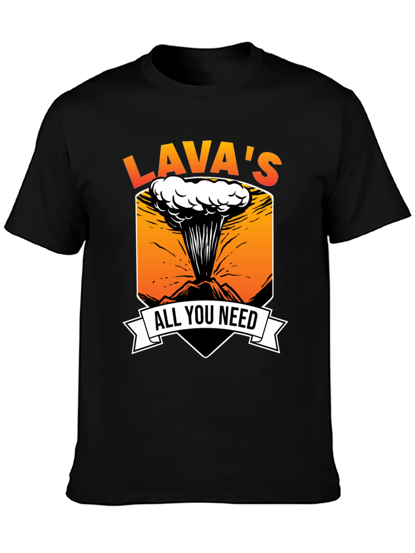 Lavas All You Need Black T-Shirt