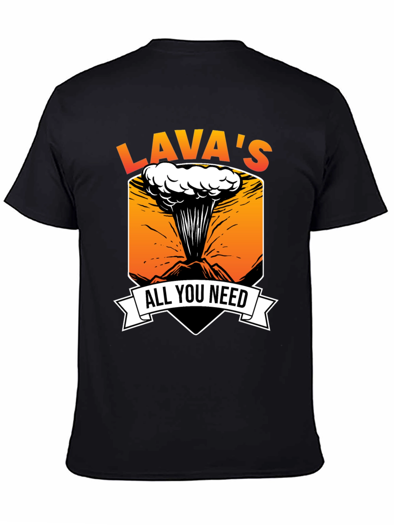 Lavas All You Need Black T-Shirt