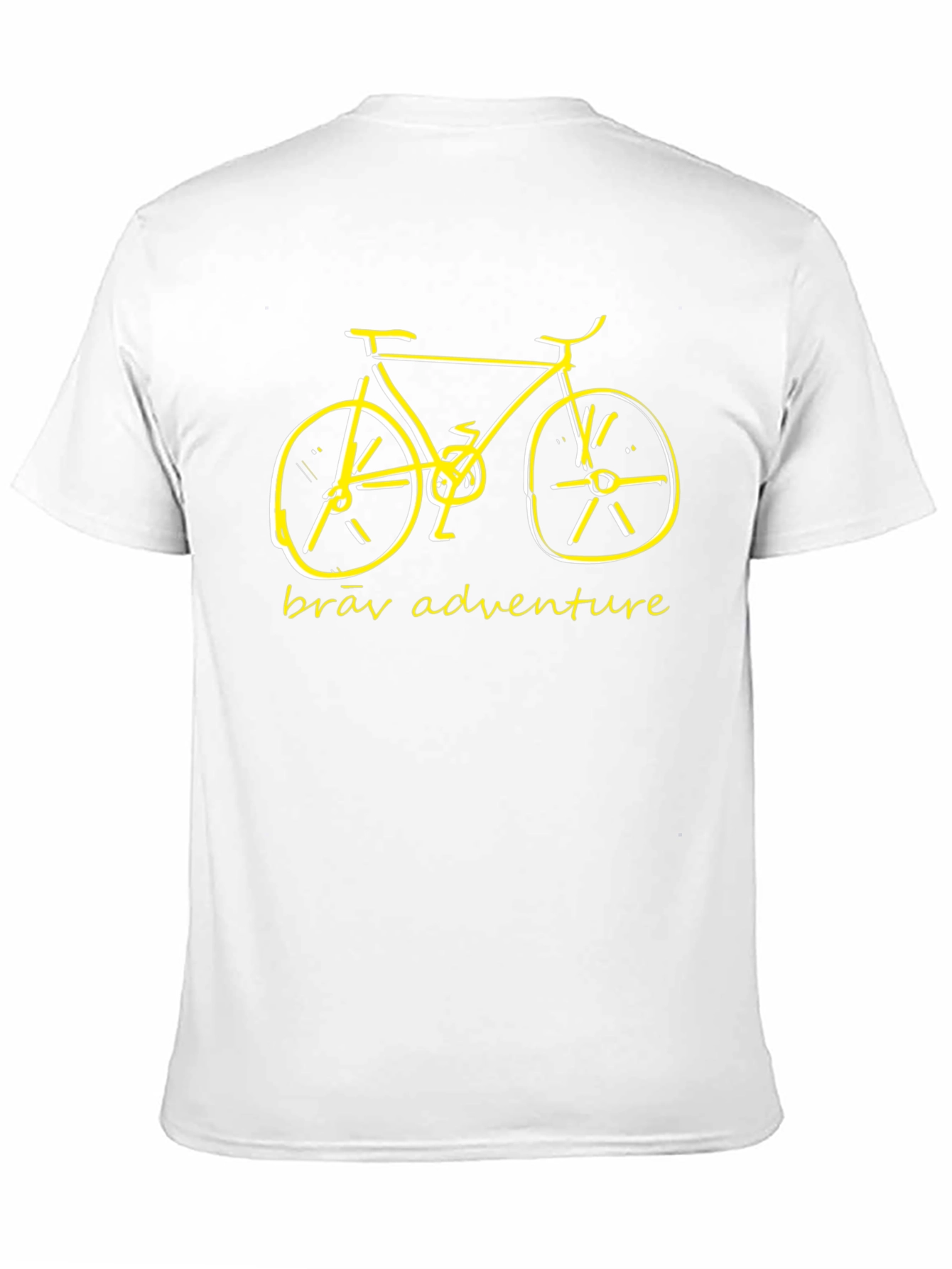 Brāv Adventure Bike Graphic Tee - Black