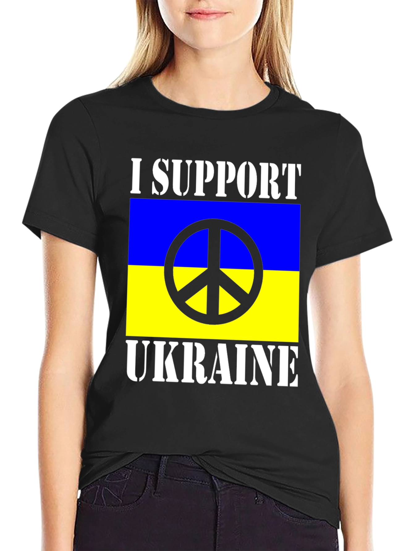 I Support Ukraine Peace T-Shirt