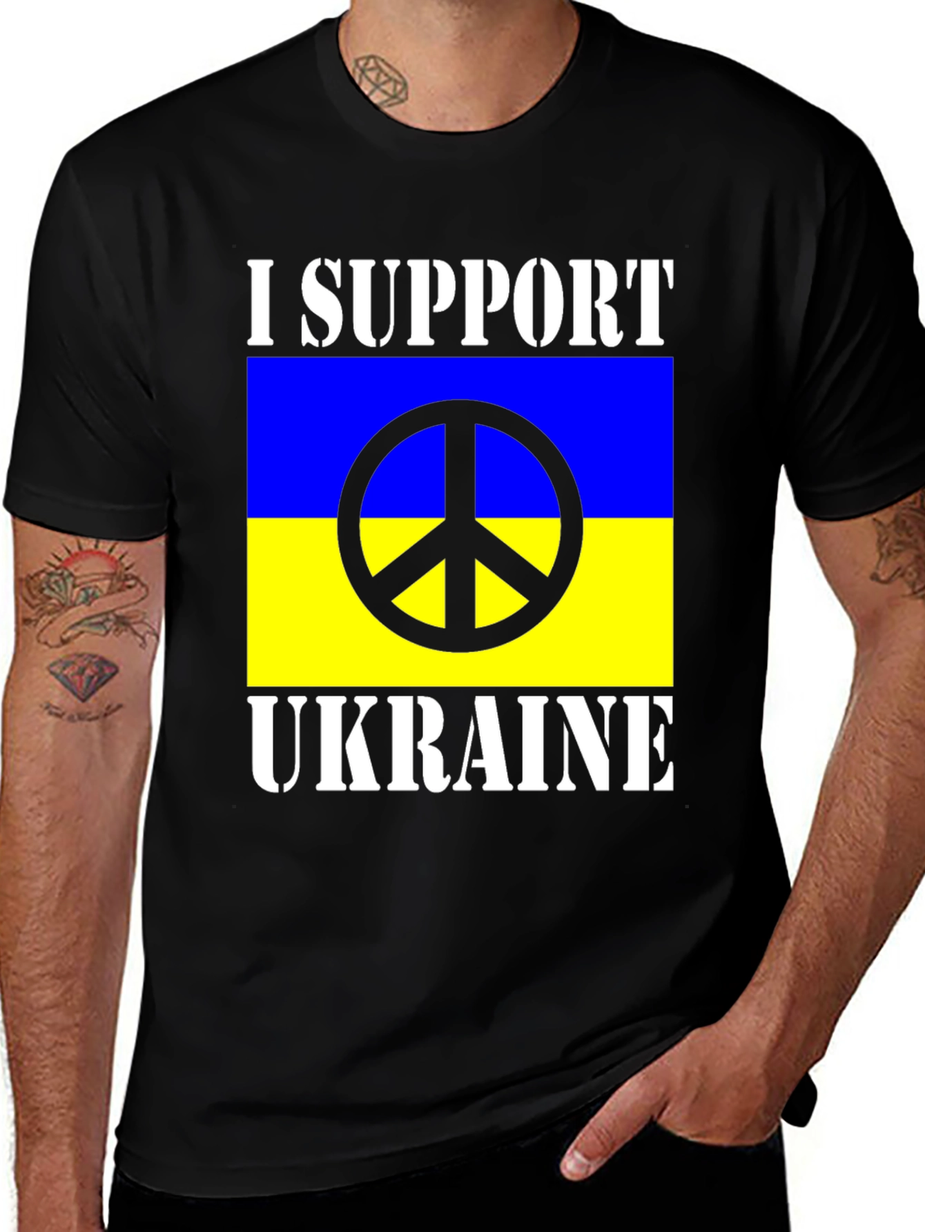 I Support Ukraine Peace T-Shirt