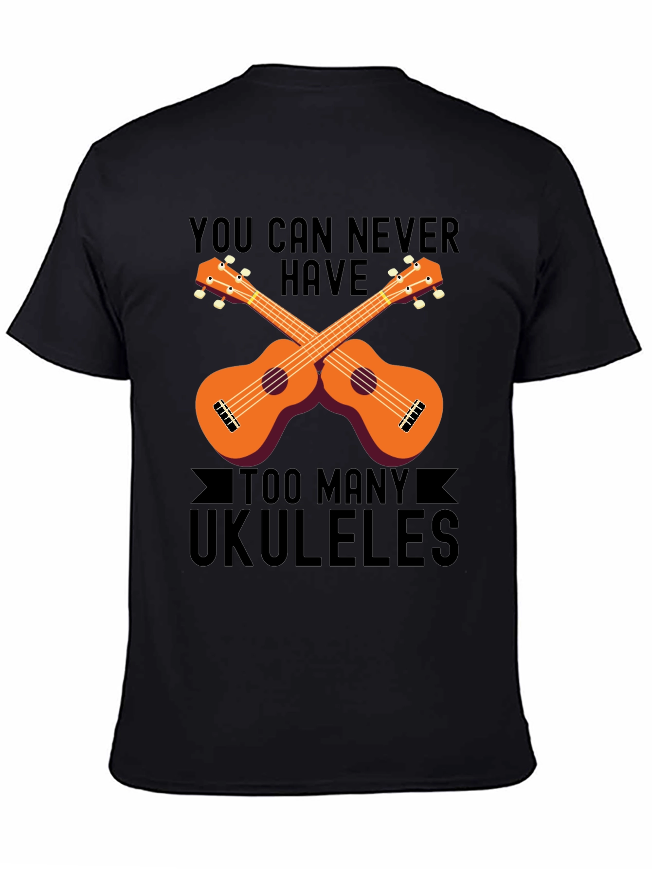 Ukulele Lover Graphic Tee - Never Have Too Many!