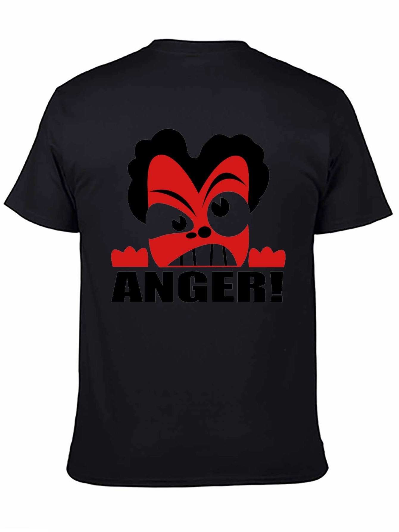 Anger Cartoon Graphic T-Shirt