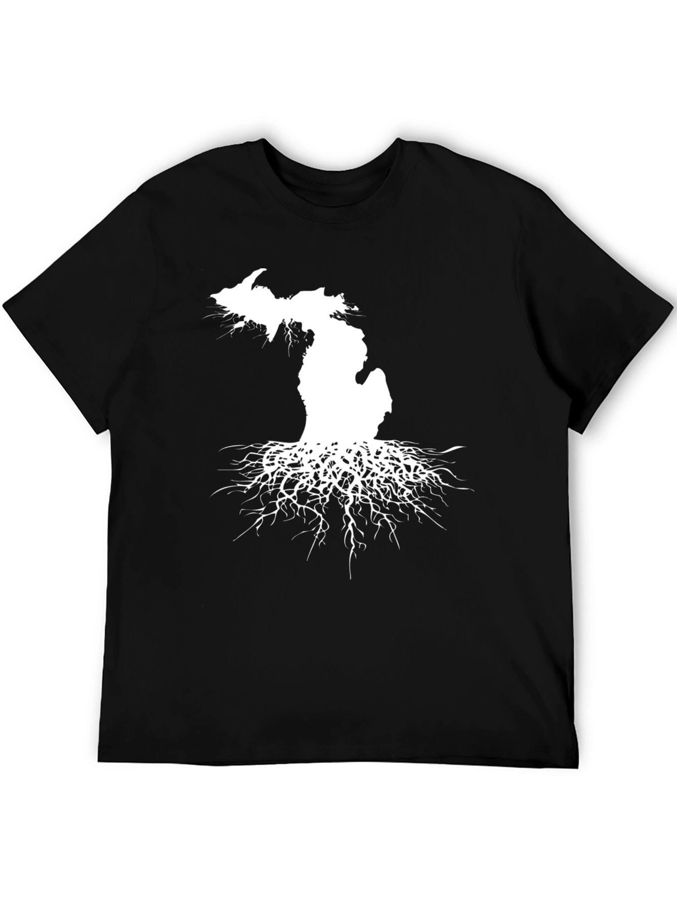 Michigan Roots Graphic Tee - Black