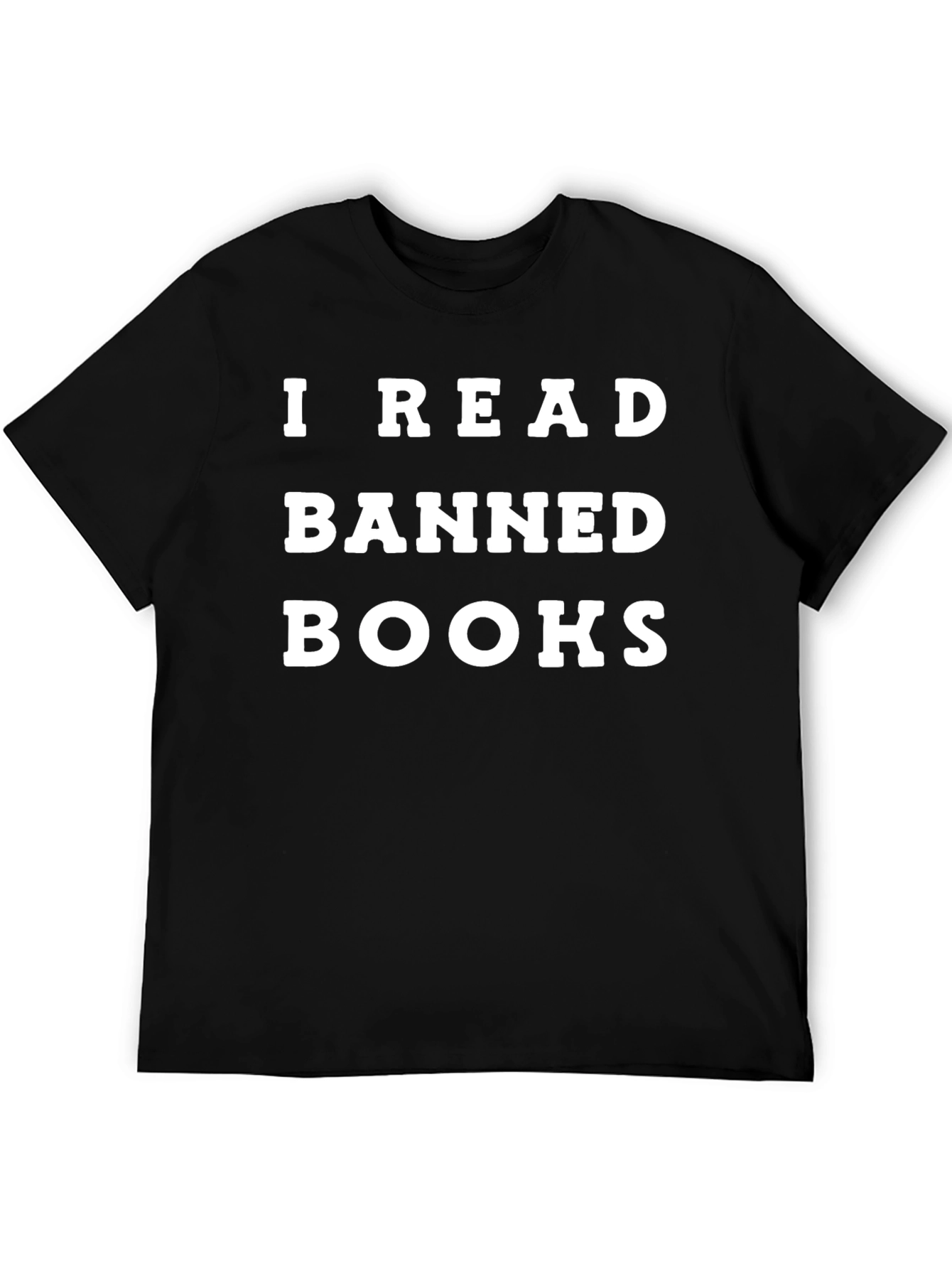 I Read Banned Books Black T-Shirt