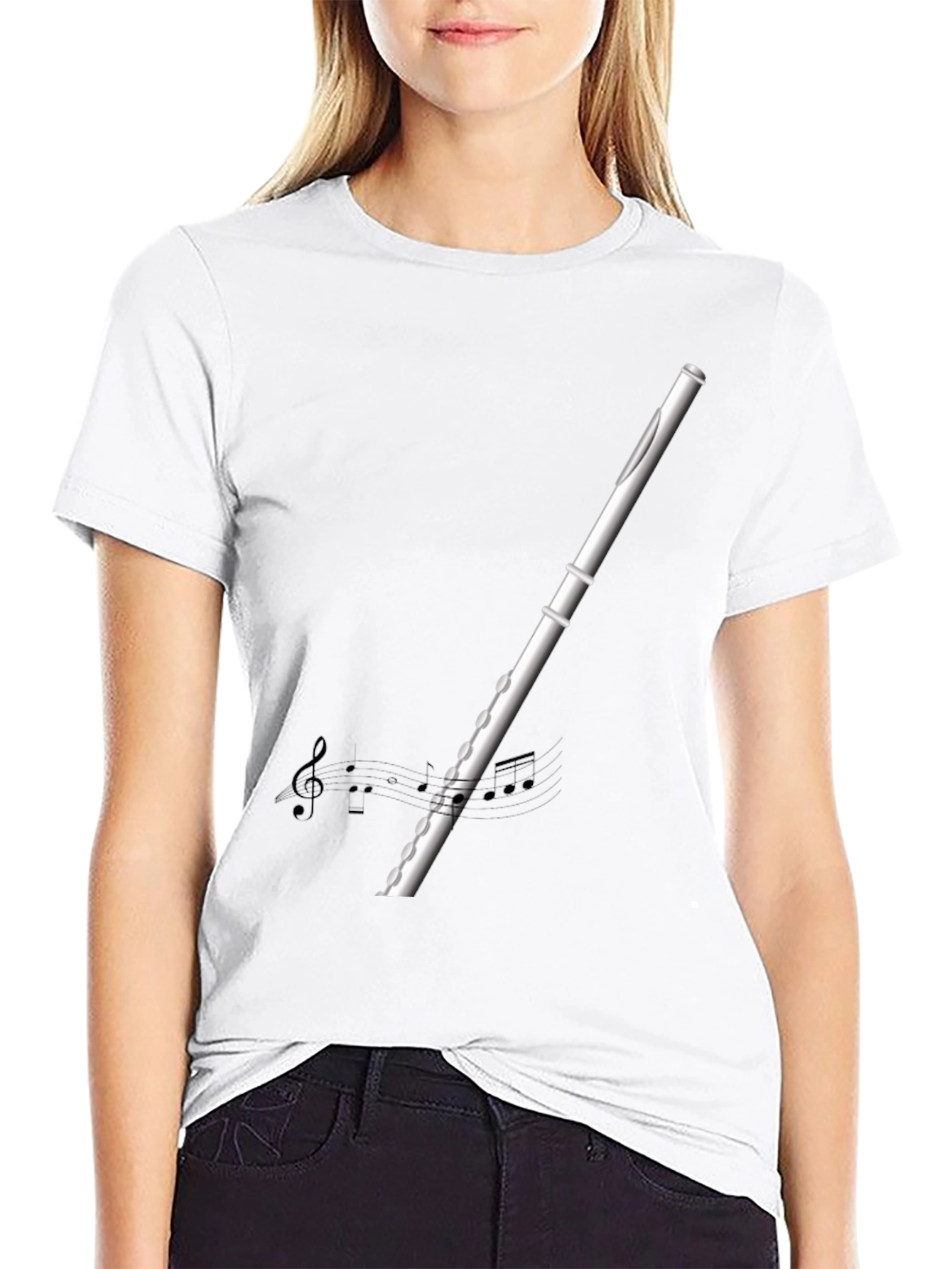 Flute Music T-Shirt - Musician Tee