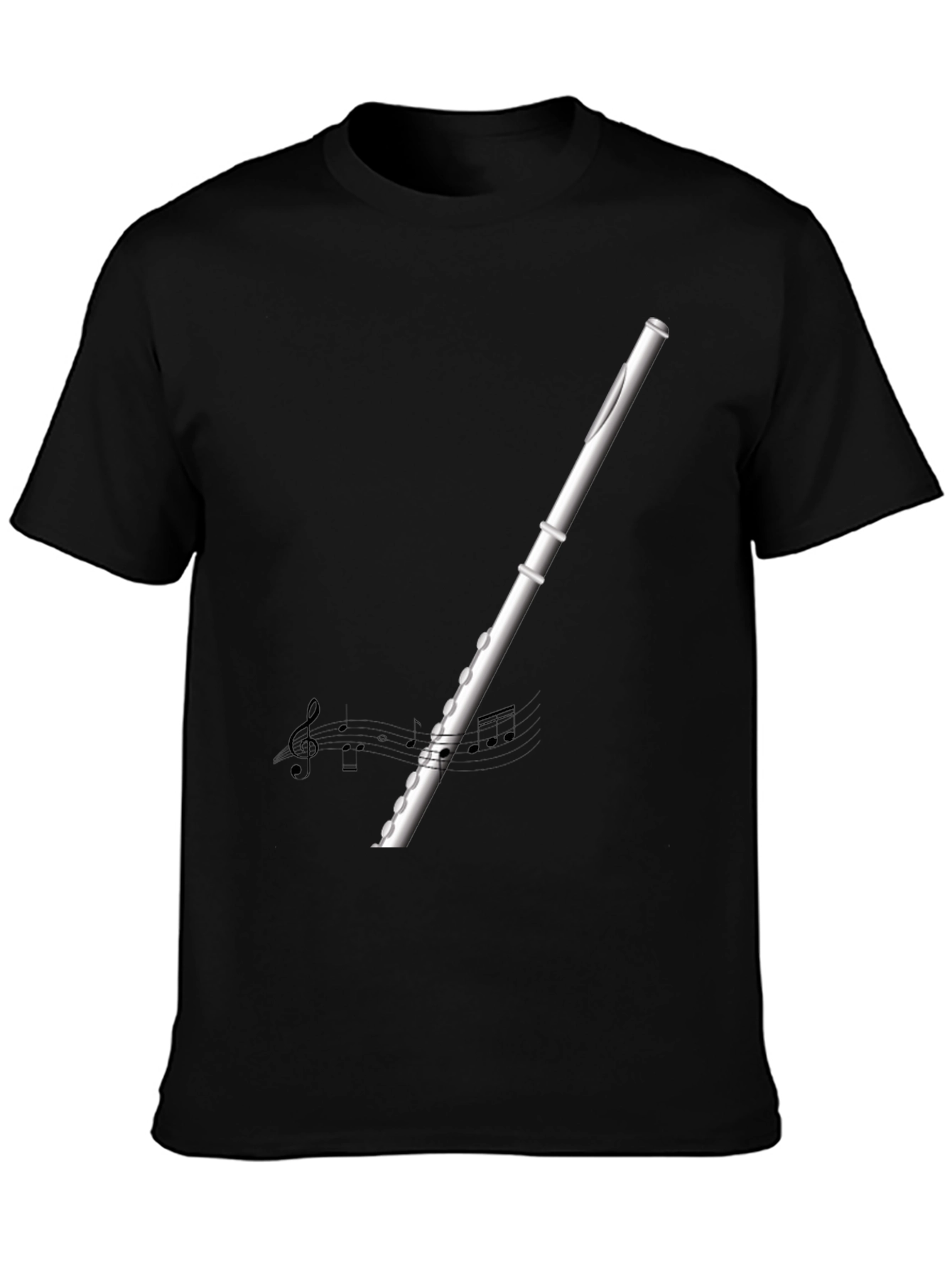 Flute Music T-Shirt - Musician Tee