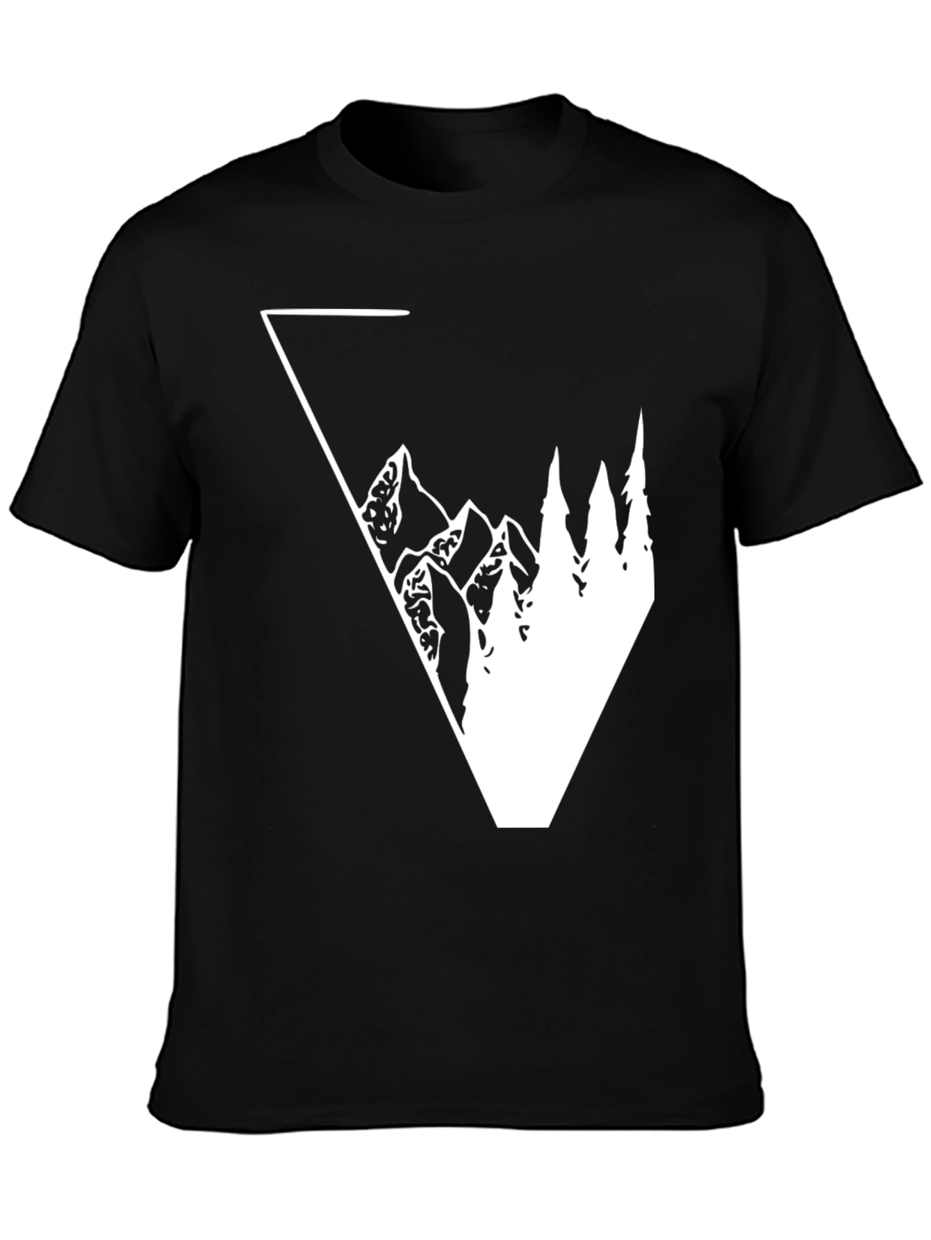 Mountain Peak Graphic Tee - Nature Inspired Shirt