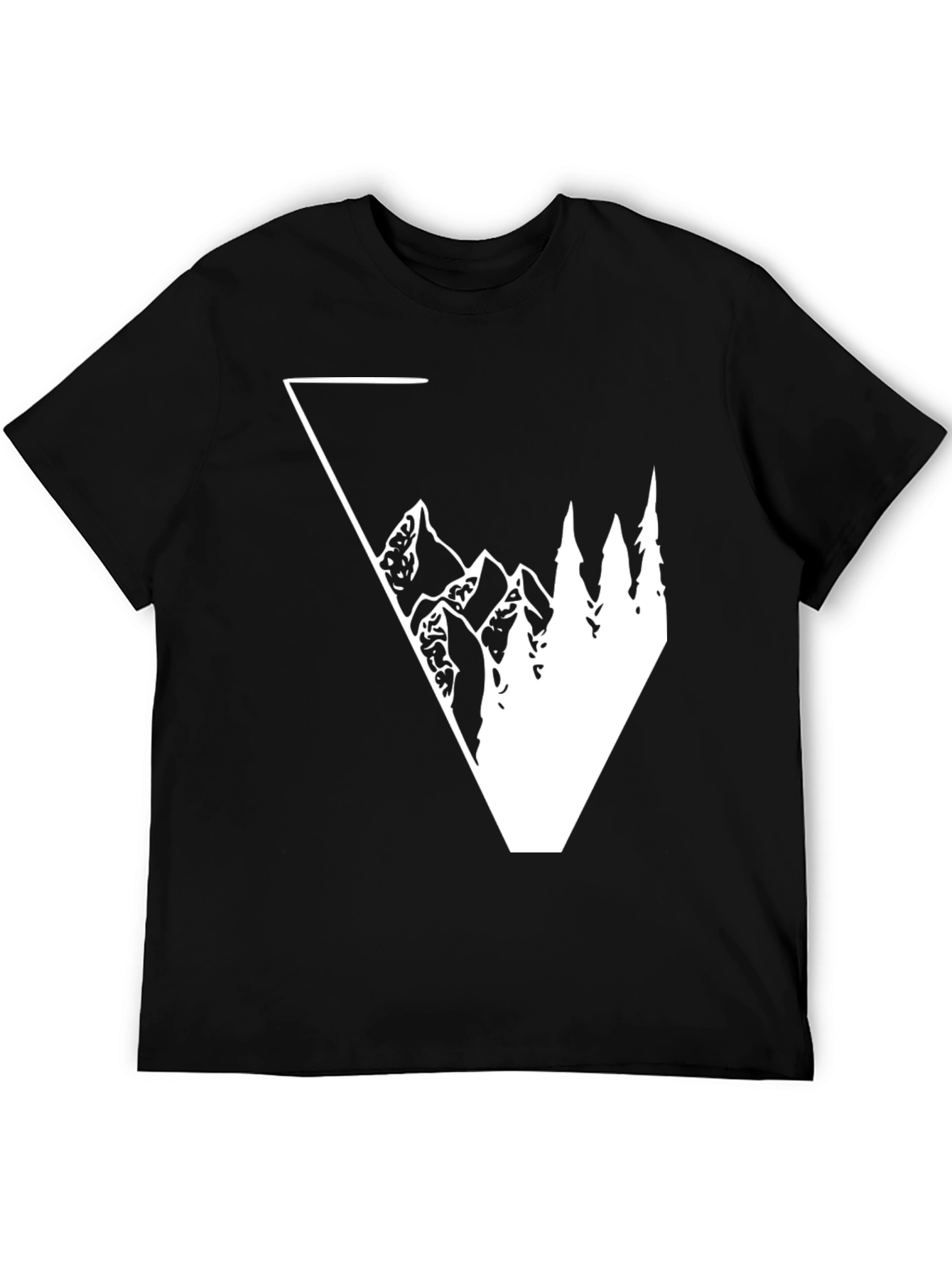 Mountain Peak Graphic Tee - Nature Inspired Shirt