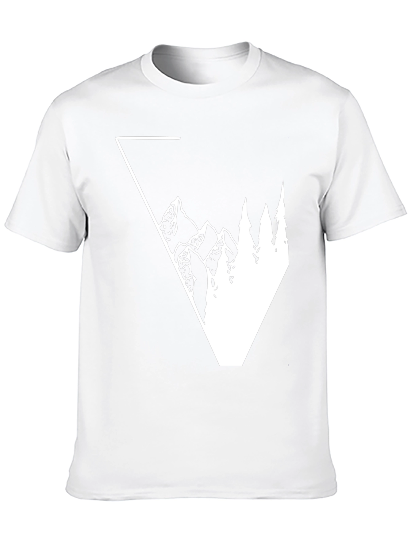 Mountain Peak Graphic Tee - Nature Inspired Shirt