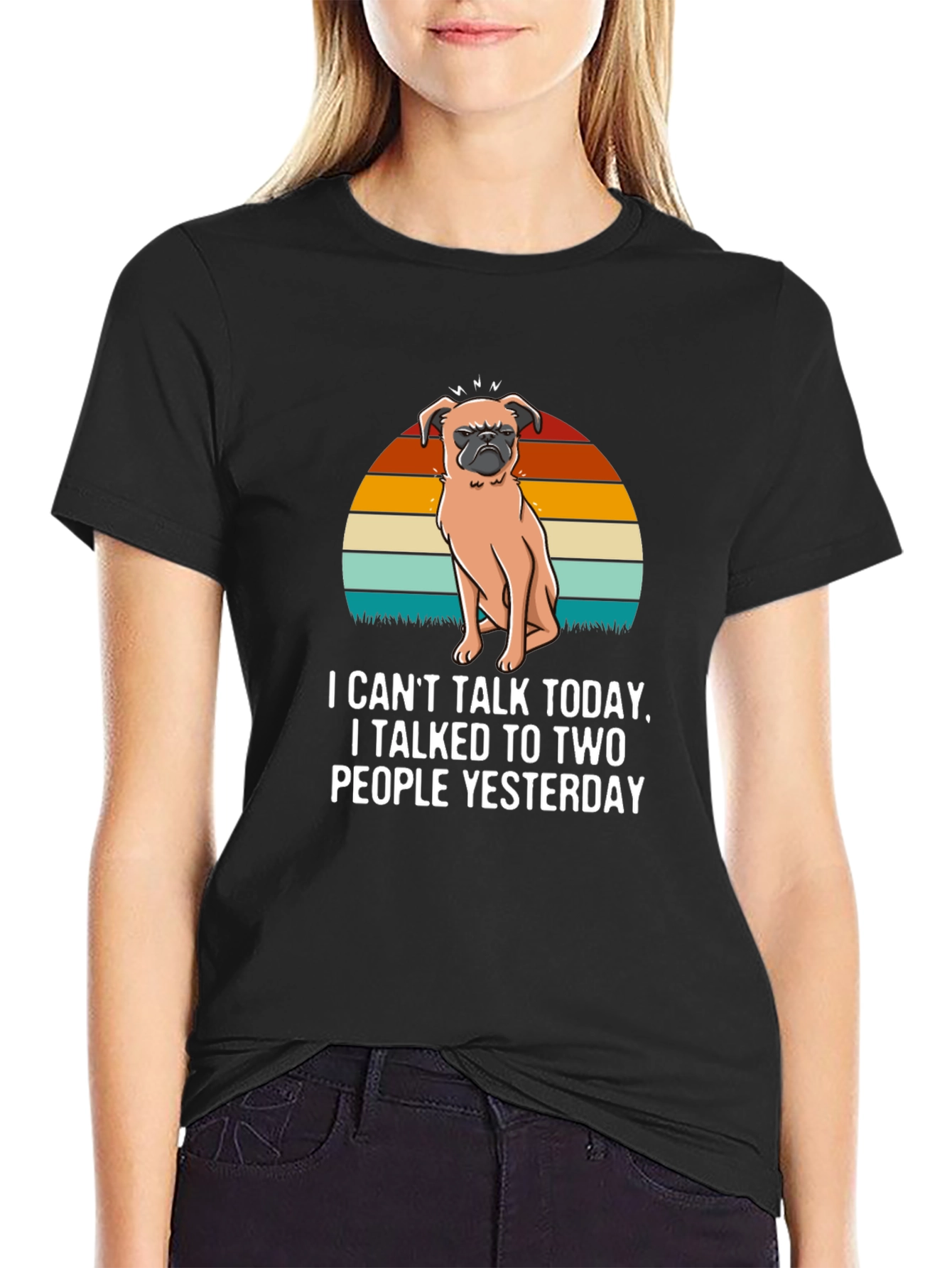 Funny Dog T-Shirt - Introvert Humor Tee