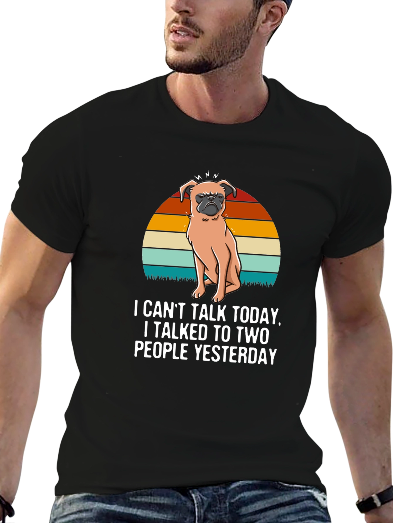 Funny Dog T-Shirt - Introvert Humor Tee
