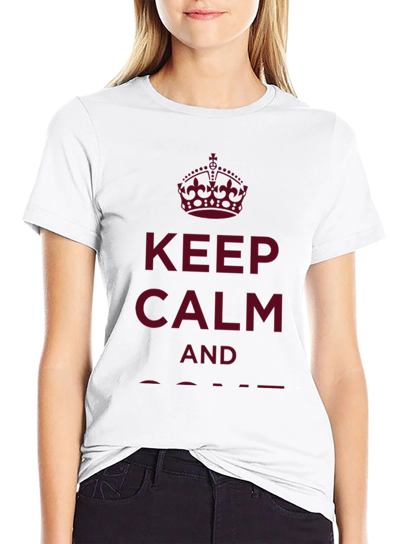 Keep Calm T-Shirt - Stylish Graphic Tee