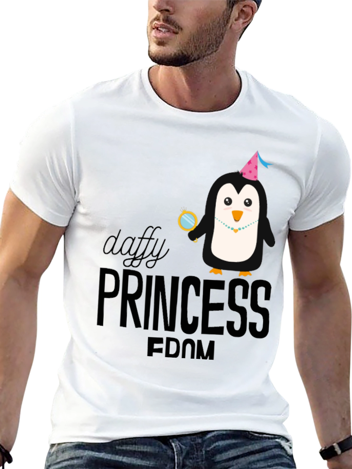 Daffy Princess Penguin T-Shirt