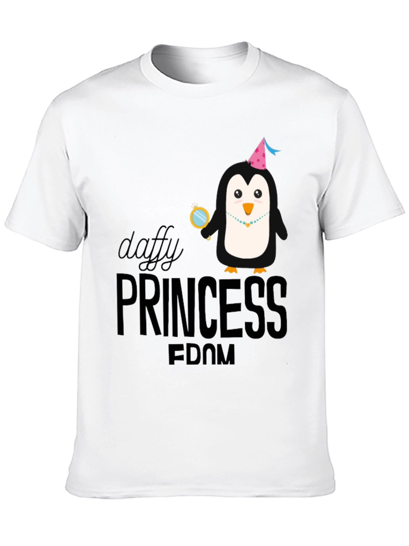 Daffy Princess Penguin T-Shirt