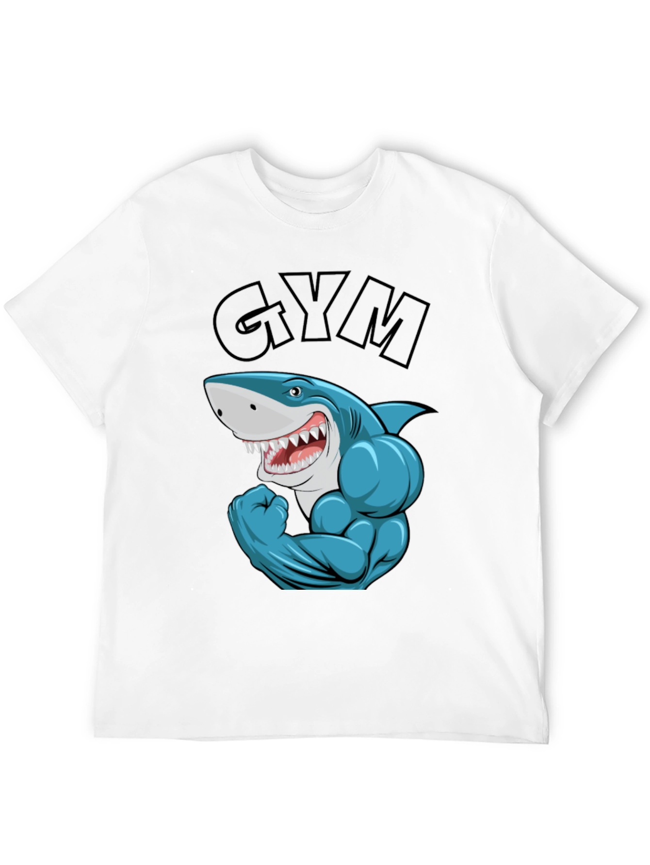 Gym Shark T-Shirt - Workout Apparel