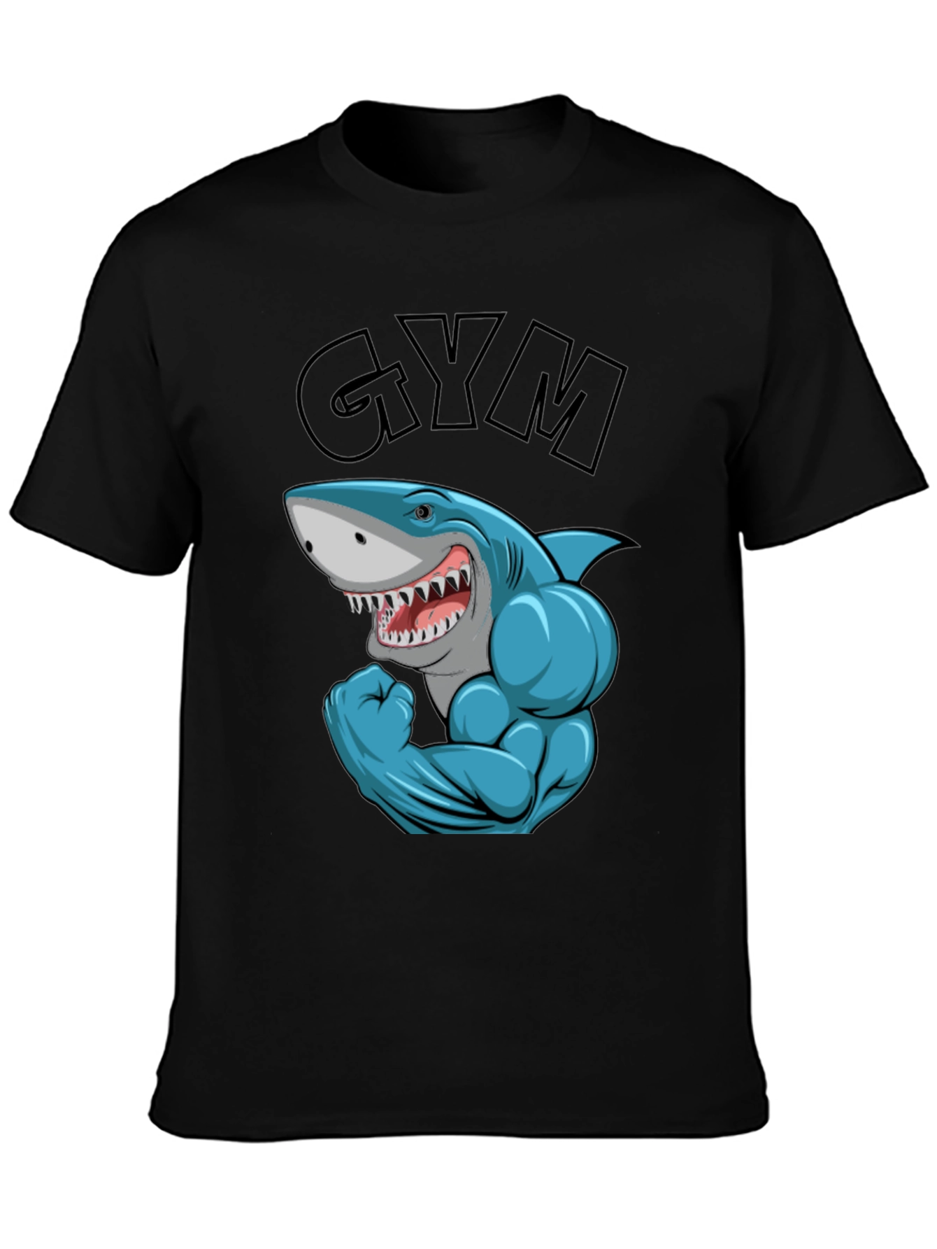 Gym Shark T-Shirt - Workout Apparel