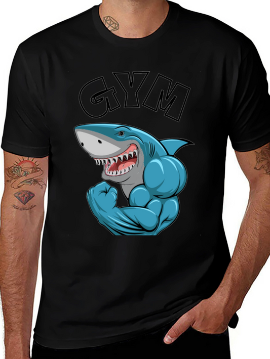 Gym Shark T-Shirt - Workout Apparel