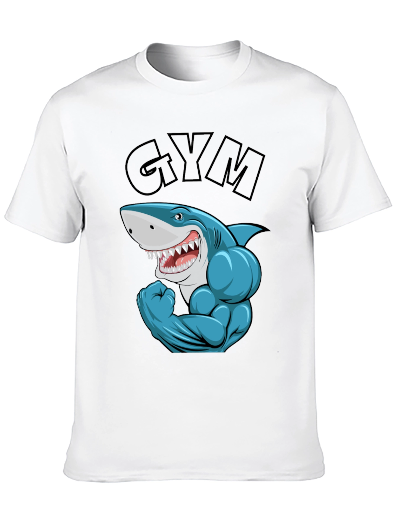 Gym Shark T-Shirt - Workout Apparel