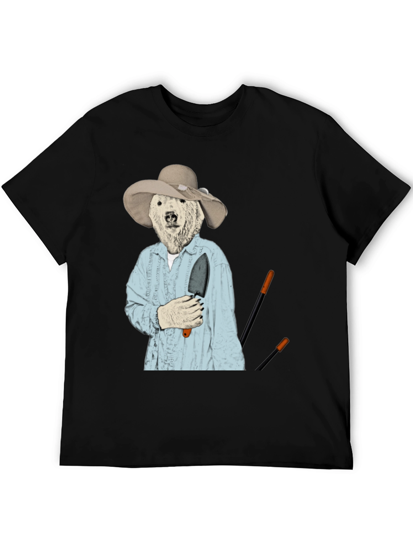 Funny Bear Gardener T-Shirt
