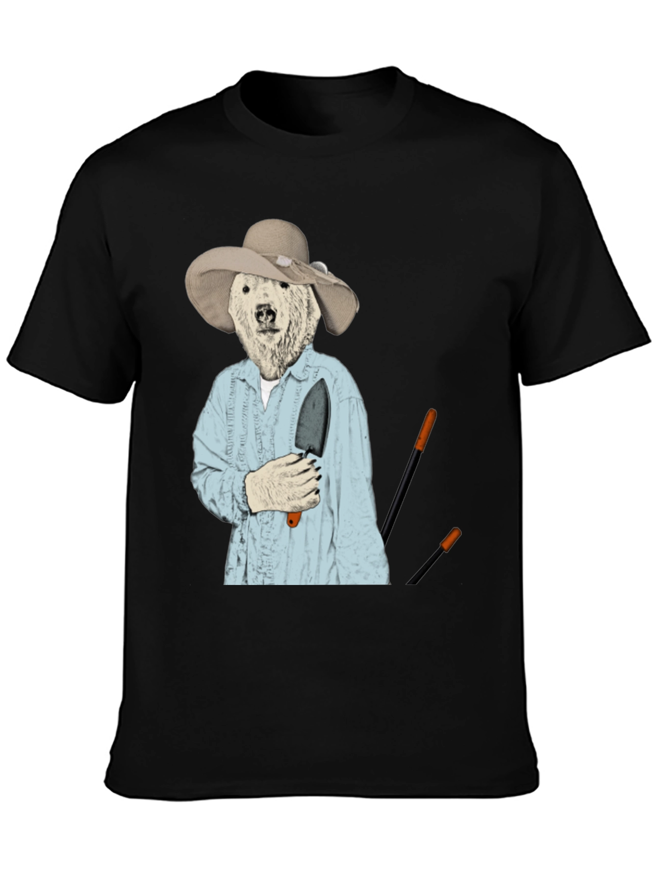 Funny Bear Gardener T-Shirt