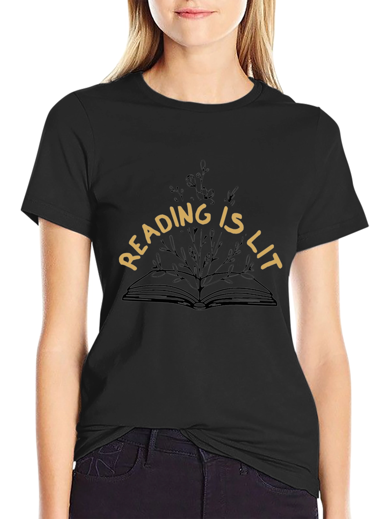 Reading is Lit Graphic Tee