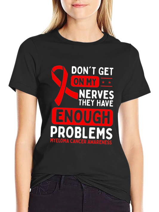 Myeloma Cancer Awareness Graphic Tee