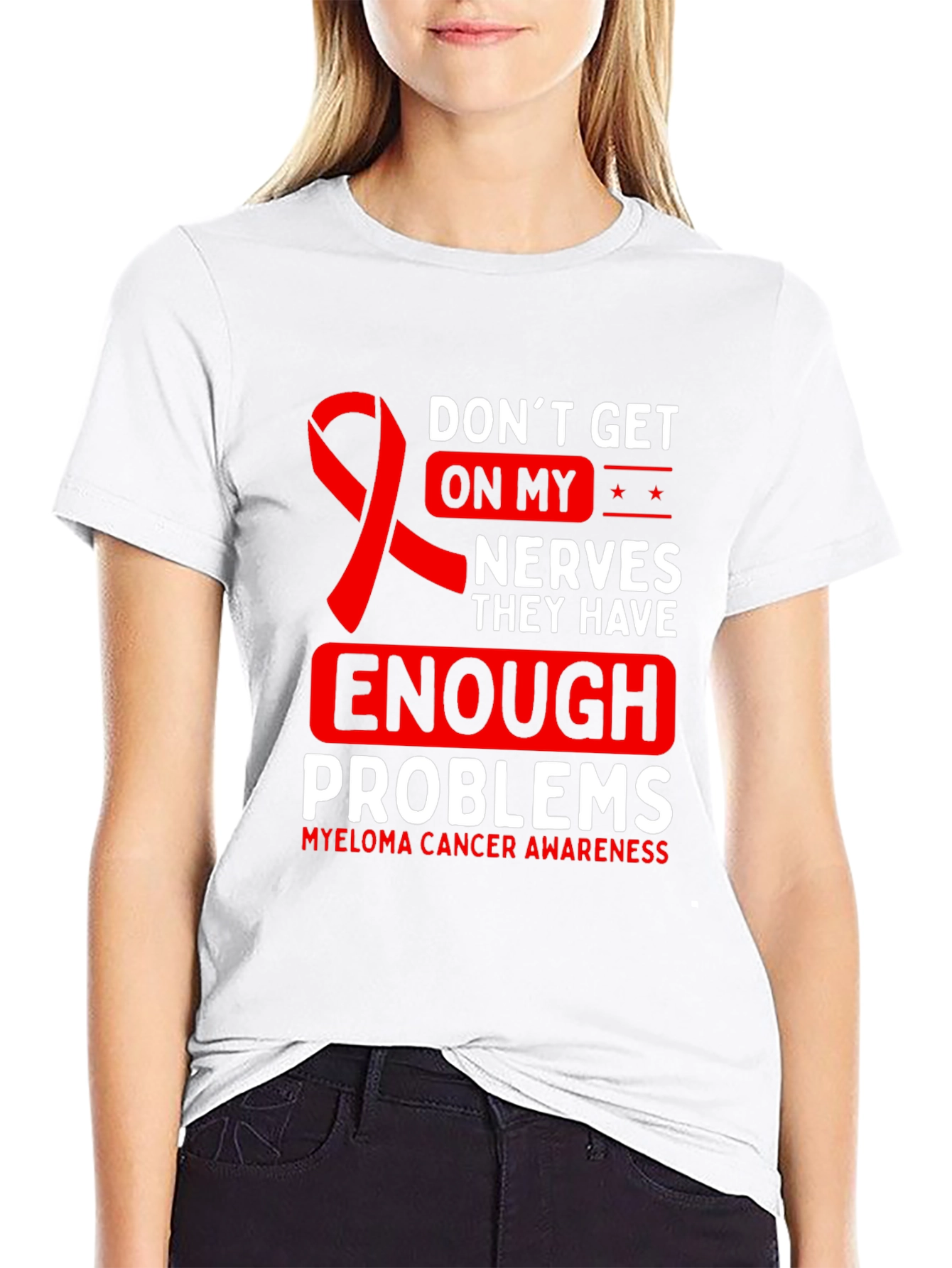 Myeloma Cancer Awareness Graphic Tee