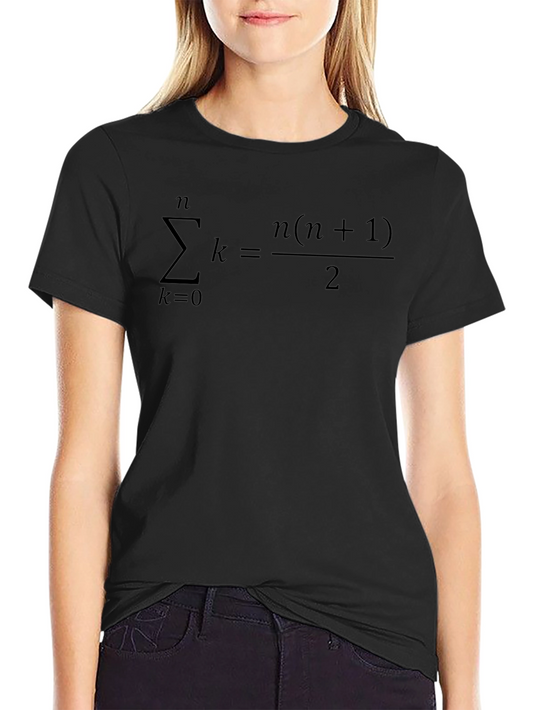 Math Formula T-Shirt - Summation Equation Tee