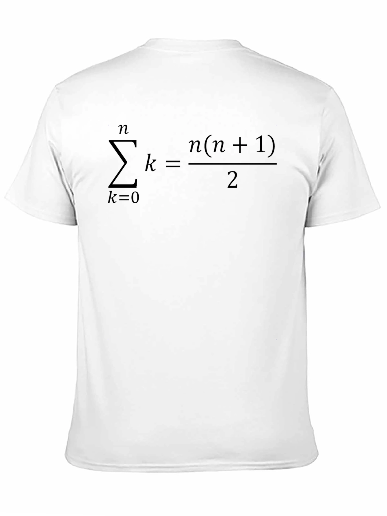 Math Formula T-Shirt - Summation Equation Tee