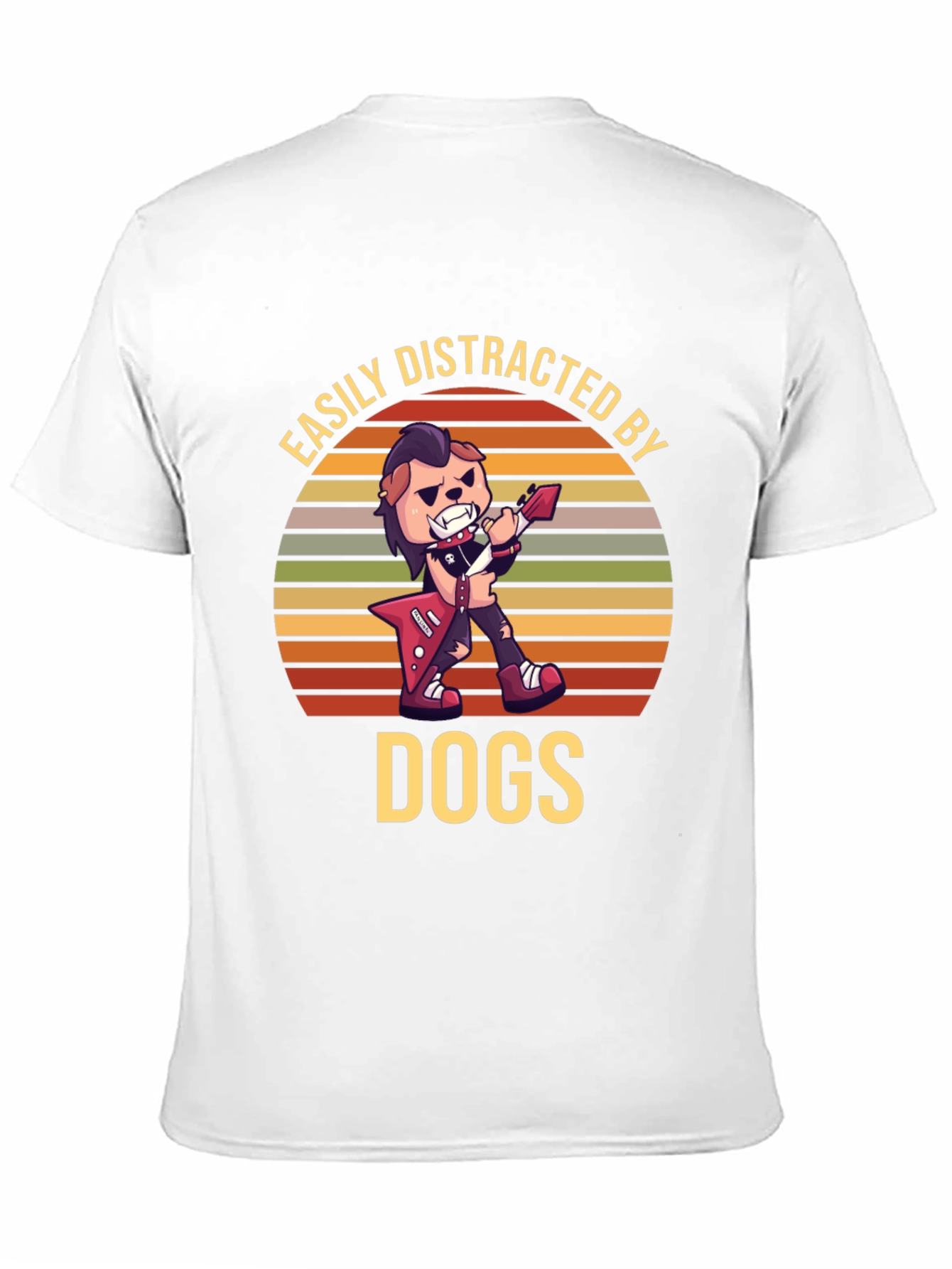 Easily Distracted by Dogs Graphic T-Shirt