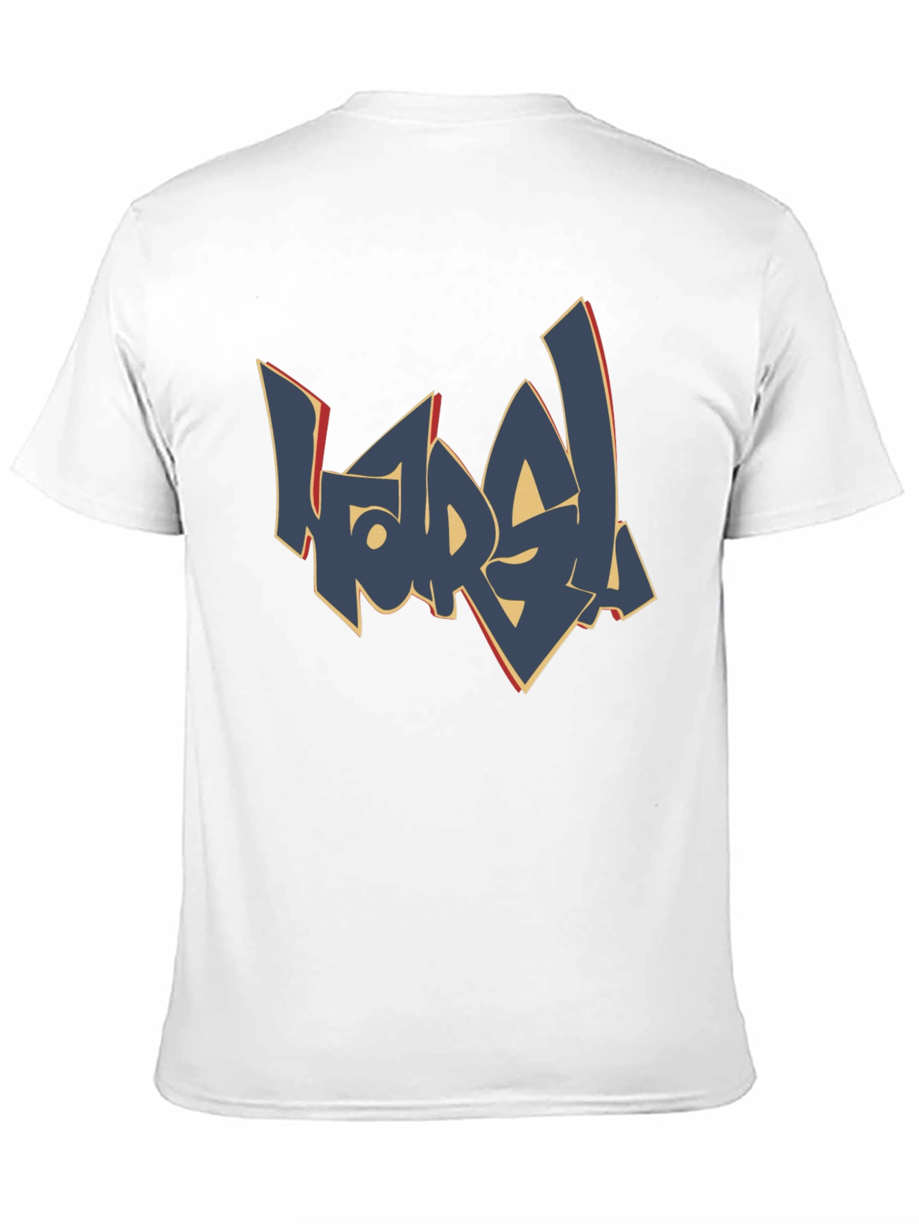 Urban Graffiti Style Graphic Print Mens T-Shirt