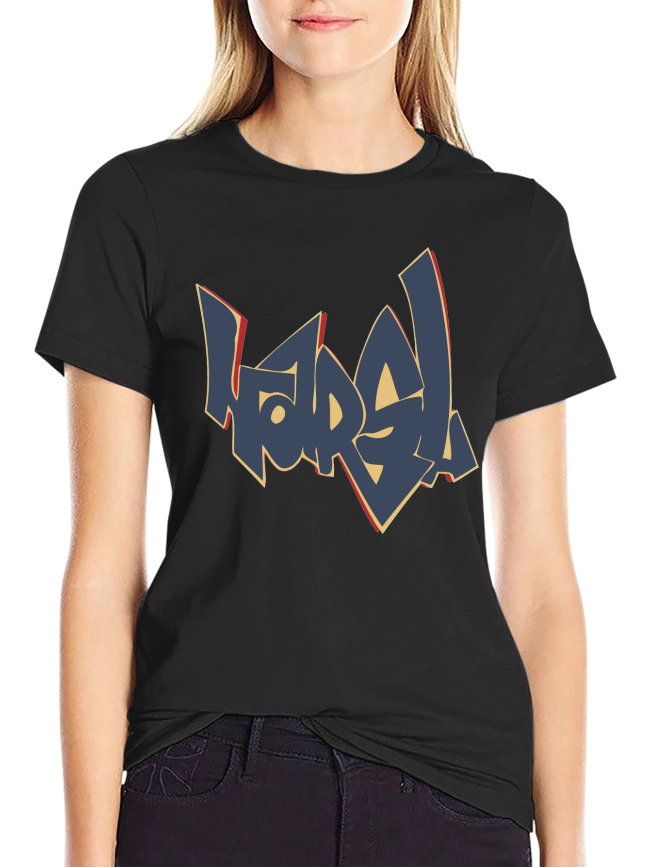 Urban Graffiti Style Graphic Print Mens T-Shirt