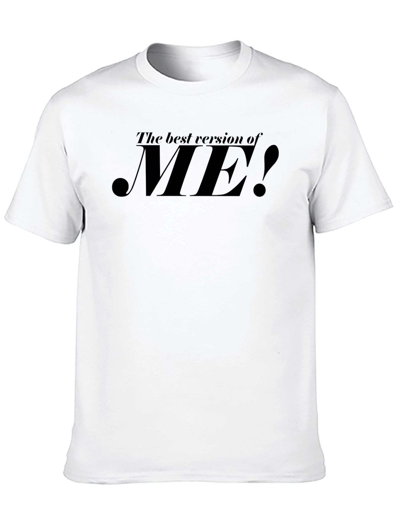 The Best Version of ME! Mens Black T-Shirt
