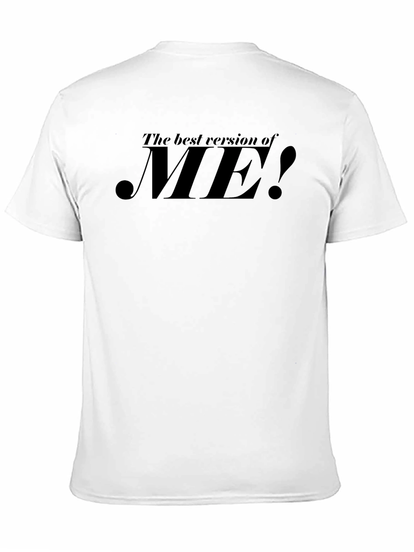 The Best Version of ME! Mens Black T-Shirt