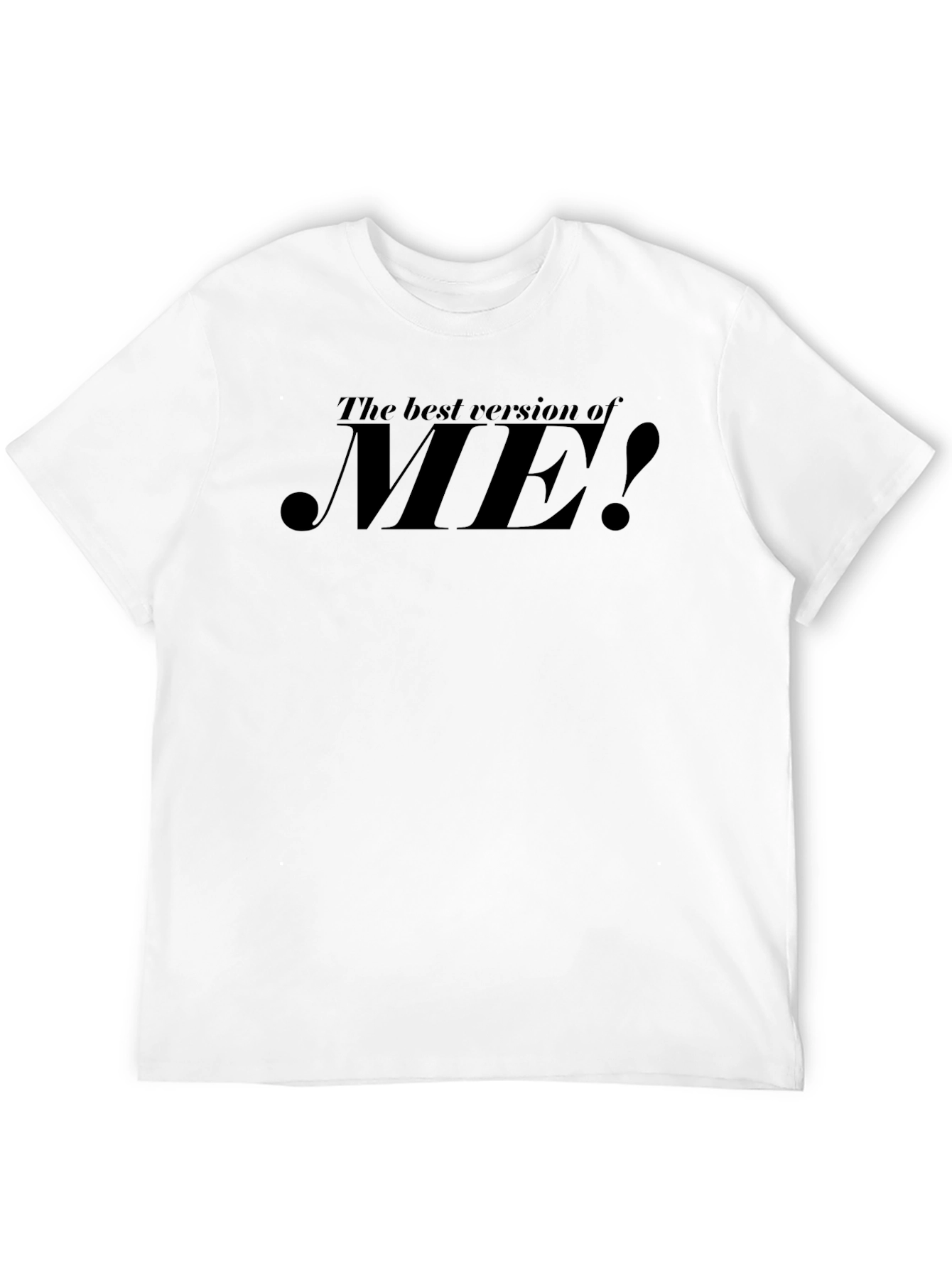 The Best Version of ME! Mens Black T-Shirt