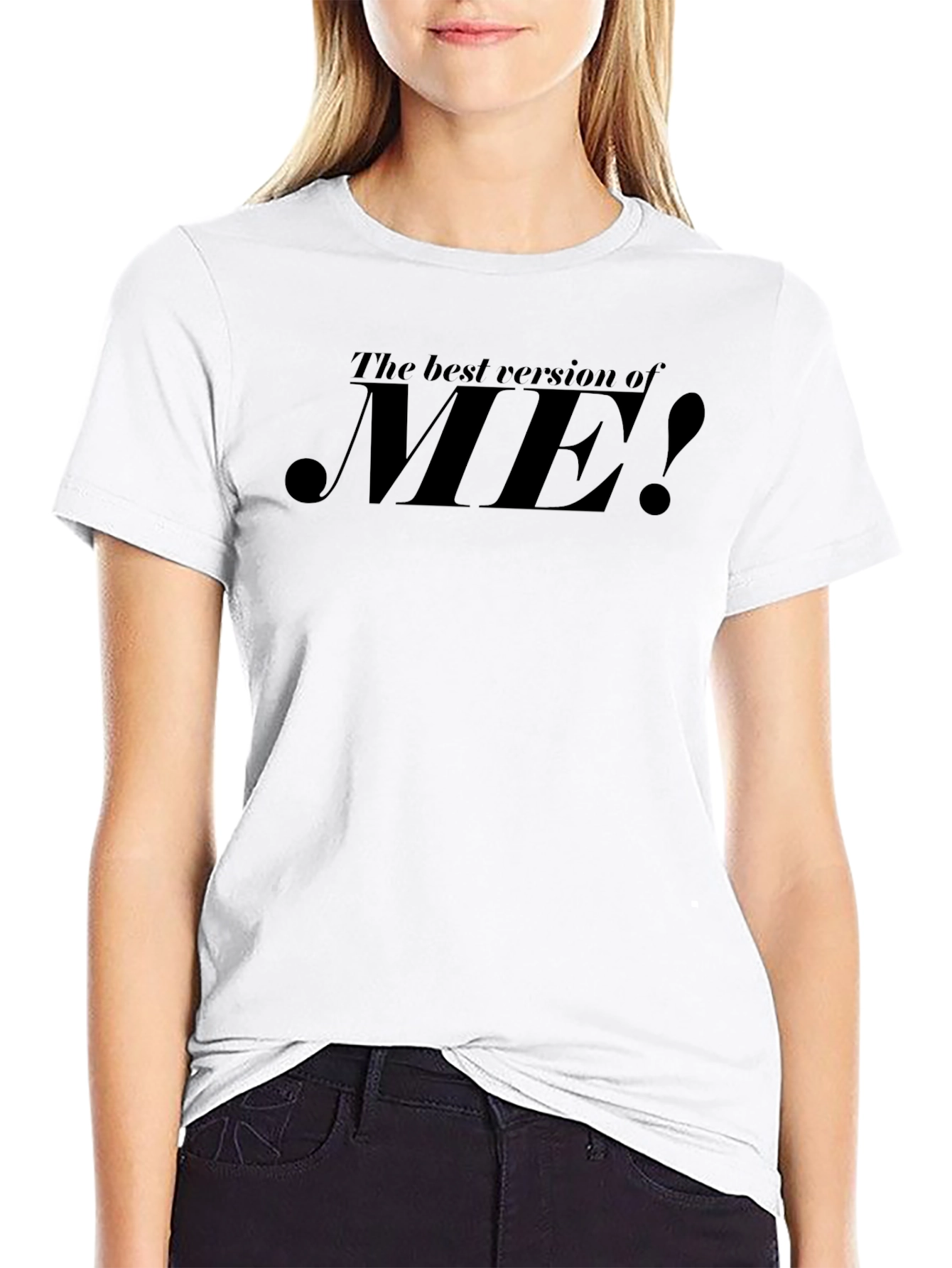 The Best Version of ME! Mens Black T-Shirt