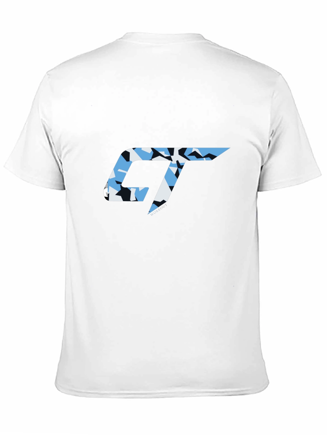 Geometric GT Logo T-Shirt - Modern Camo Design