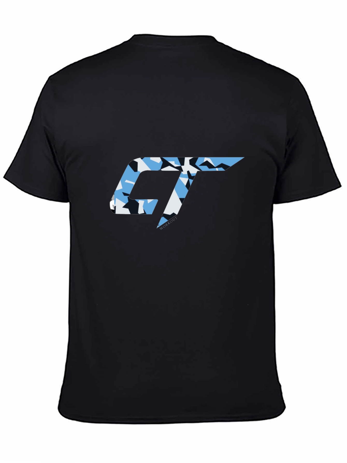 Geometric GT Logo T-Shirt - Modern Camo Design