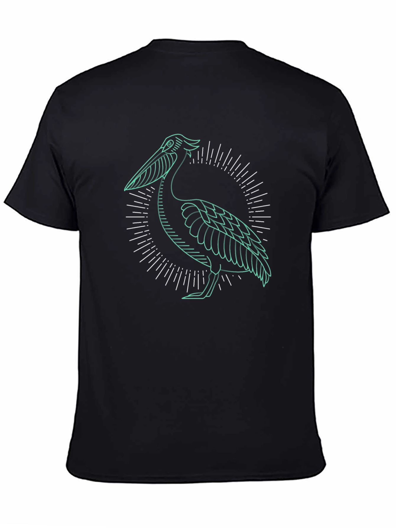 Pelican Graphic Black T-Shirt