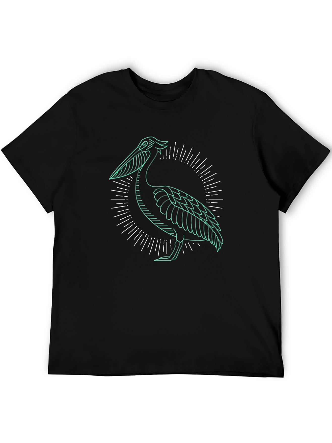 Pelican Graphic Black T-Shirt