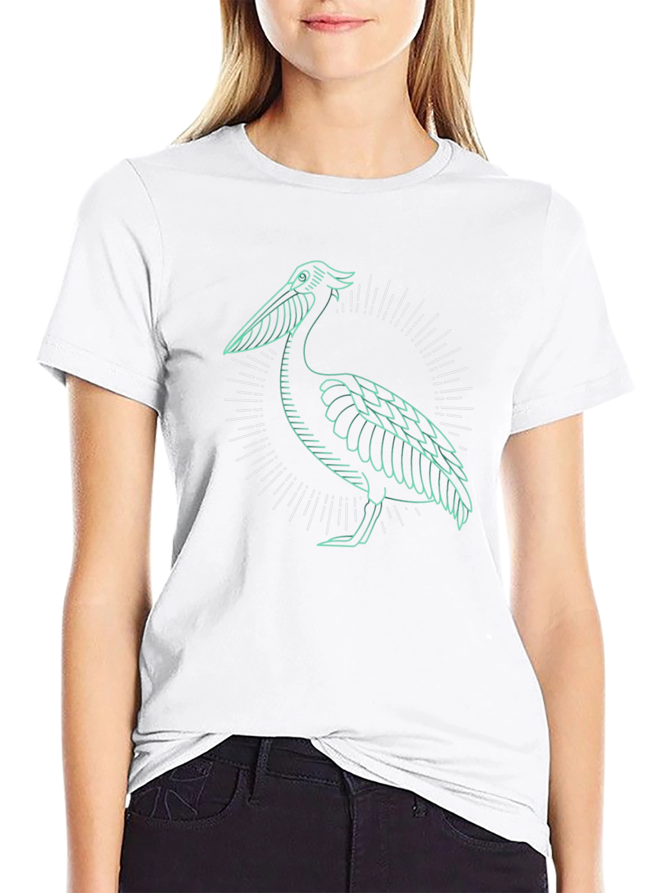 Pelican Graphic Black T-Shirt
