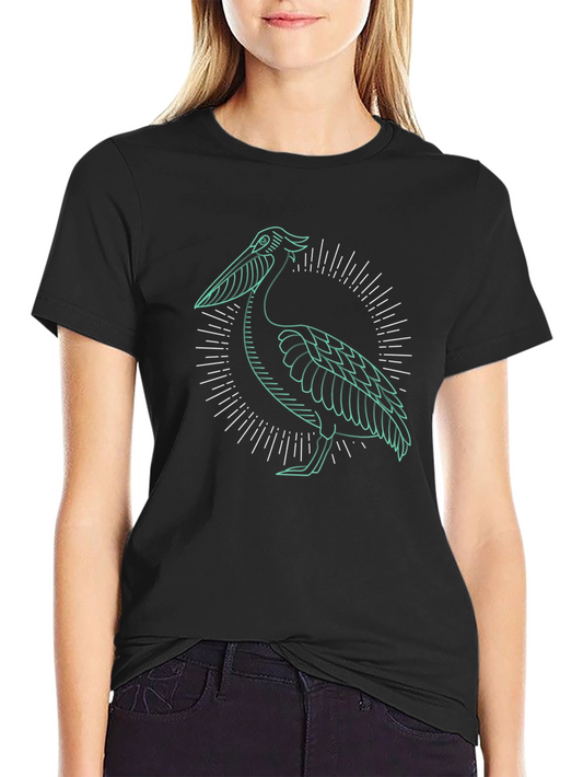Pelican Graphic Black T-Shirt