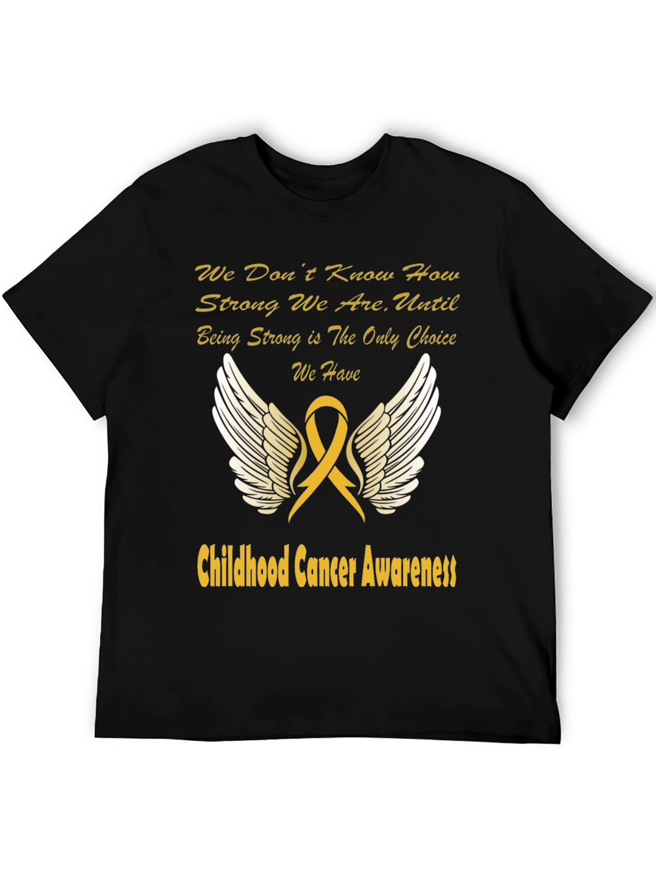 Childhood Cancer Awareness Ribbon T-Shirt